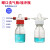 螺口洗缓冲GL45密封气瓶瓶耐腐厚玻璃耐压洗缓冲实验室安全瓶 (标准款)100ML红盖整套