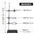 铁架台实验室架子台杆化学实验器材滴定台固定支架十字夹不锈钢大部分定制 普通铁架台高60cm