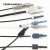 丰应子 塑料光纤跳线 HFBR4501-HFBR4511变频器光纤连接器25米/条 FYZ-HR11