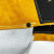 威仕盾W-2106金黄色短款皮脚盖15cm防焊渣防飞溅物 金黄色 F