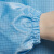 者也（ZYE）防静电服网格蓝色大褂5XL码【企业标准】厂服无尘工作服静电衣