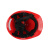 君御 1512 ABS标准V型电绝缘安全帽-红色*1顶
