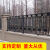 美克杰锌钢铁艺护栏市政广场学校围墙栏杆别墅花园户外小区栅栏 1米高 2横梁