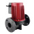 上海热水循环泵暖气锅炉地暖地热管道泵220v大功率屏蔽泵 1500瓦1.5寸圆法兰口