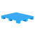 定制欧标塑料托盘叉车塑胶卡板货架仓库货物地垫防潮板垫板堆货平 1.2米x0.8米平板特厚12.7kg