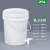 水杉25L白色带龙头发酵桶密封塑料桶海蜇酿酒酱料桶储水桶酵素桶带盖