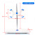 铁架台实验室铁三环冷凝管夹三爪夹玻璃仪器固定全套60/70cm 底+杆高50cm