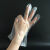 批发一次性手套 PE手套 大量供应餐饮保洁卫生手套定制 透明 普厚100只装(0.4克/个)