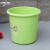 中环力安 18L绿色34*32cm 加厚洗衣塑料水桶手提装水大红色塑料桶盆桶