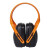 霍尼韦尔（Honeywell）隔音耳罩 专业降噪音睡眠睡觉学习耳机工业车间工作装修消音耳罩 R024E 洋柑橘SNR24dB