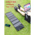太阳能便携式家用折叠手机电池野外应急充电器充电板户外电源发电 黑色10W 5V