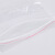 联嘉 PE透明自封袋加厚塑料袋密封袋塑料袋 宽4cmx长6cm×厚8丝 红边 1包（100个）