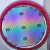 中芯CPU晶圆wafer光刻片集成电路芯片半导体硅片教学测试片 六寸BA2送悬浮支架