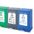 南 GPX-658-J 新国标不锈钢四分类室内分类垃圾桶 果皮桶烟灰桶 新国标分类垃圾桶 可定制图标