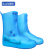 苏识 防水防滑硅胶户外加厚耐磨脚套雨鞋套 均码 蓝色中筒 双 3132121