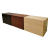 定制储物凳整理柜杂物玩具收纳箱木边几带盖实木家用换鞋凳可坐人 长50宽30高35胡桃色
