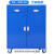 定制工具柜铁皮柜车间用储物维修工具箱工厂加厚抽屉双开门重型工 1.0加厚万向轮蓝色