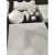 99瓷氧化铝刚玉舟陶瓷坩埚匣钵平板盖方板承烧板耐高温科研专用 白色匣钵150×150×18mm六脚
