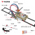 北沭CG130100改进型半自动火焰切割机小乌龟轨道切割机割圆机 CG1-30改进型整套（丙烷割嘴）