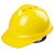 安全帽工地施工建筑电力abs劳保国标透气加厚头盔防护帽定制印字 V型ABS加厚款红色