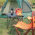 喜马拉雅 铝合金折叠桌便携烧烤桌子 家用野餐桌椅野营桌露营宣传展业桌 小号HF9508