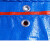 工霸（GONGBA）蓝桔篷布 PE防雨防晒棚布苫布 GBAF017 6*6m 1张