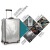 京佳行李箱保护套拉杆箱套行李箱保护套透明PVC旅行箱皮箱防尘罩 18寸