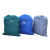 海斯迪克 HK-5106 布草袋 帆布超大容量打包袋 酒店床单打包布袋 水洗耐磨涤卡束口袋 灰色1×1.4米