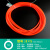 伊莱科（ELECALL）PU气管防爆气动软管10米气动空压机关气泵管4/6/8/10/12mm耐高温 8*5 (橙色) 10米