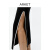 ARKET女装 棉质松紧腰针织半身裙黑色2024夏季新款1227351001 黑色 175/88B (L)