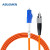 ABLEMEN 光纤跳线LC-FC1米多模单芯 收发器 交换机光纤线跳线室内线延长线尾纤