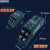 温度变送器Cu50 PT100热电阻K型S型电偶NTC转4-20mA 0-10V模拟量 一进两出 0-5V K型热电偶