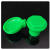 适用不锈钢洗眼器增压喷头喷嘴过滤网配件防尘盖防尘罩防尘帽喷头盖 绿色带盖喷头（M20）