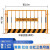 工地基坑围栏施工围挡栏杆工程安全警示护栏定型化临边防护栏户外 1.2*2米*10.3kg双板竖管款