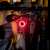 洛克兄弟（ROCKBROS）自行车尾灯type-c充电骑行安全夜骑警示公路山地车尾灯配件 Q1-七色炫彩尾灯（双支架安装)