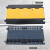 海斯迪克 HKHE-079 线槽减速带 pvc电线电缆保护槽 PVC盖板四线槽900*500*60mm