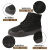 搏峰（BOVFN）保暖御寒特训鞋 防滑耐磨户外登山鞋劳动棉鞋 黑色 2022棉 黑色 37