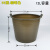 瑞凯威大号牛筋桶加厚建筑工地用砂浆桶圆形塑料桶水泥桶灰桶农用挑水桶 55型 咖色12L