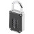 赫思迪格 JG-1400 大门健身房密码锁 更衣柜橱柜大号大码加长锁梁密码锁 挂锁 短款