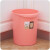 中环力安 垃圾桶创意大号办公室无盖垃圾篓塑料桌面厨房卫生间垃圾桶8 大号粉色 26.5X30cm