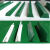 PVC绿色T型挡板输送带隔条工业皮带梯形导条防跑偏流水线爬坡横条 绿色T100高100mm 一米