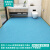 商用PVC地板革水泥地直接铺加厚耐磨防水地胶垫专用医院塑胶地板 蓝色大理石1.2mm加厚耐磨 一件等