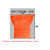 医疗垃圾袋织物包装袋橙色感染性织物被子橘红平口废物收集袋 手提袋50*56 100条 手提袋50*56  1 加厚