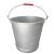 防爆铝桶圆桶加厚锥形铝消防桶加油站专用铝油桶定制铝桶 一体10L铝桶