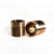 YT28凿岩机配件铜螺母花键母小铜螺母大铜螺母转动螺母风枪风钻机定制 TY28铜衬套优质(1个装)