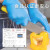 安思尔 Ansell 92-670一次性手套丁腈 加厚防滑防水家务清洁 100只/盒 蓝色 M码