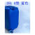 定制加厚塑料方桶10L20L25L30L50L手提带盖小口密封化工桶水桶油 25L A型蓝