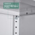 圣极光工具柜车间移动维修柜双门存放柜可定制G4566灰色一抽带轮