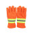 筑采 ZHUCAI 消防手套  橙色 97式手套阻燃防火隔热手套 加厚防水透气微型手套 橙色 2