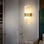 花乐集中式壁灯卧室楼梯客厅现代简约创意具墙画走廊过道床头灯 梅花单色暖光-小号